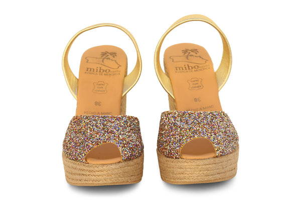 Sparkly espadrille sandals store