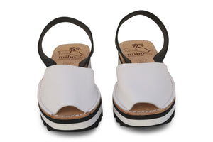 Mibo Sport Avarcas White Menorcan Sandals