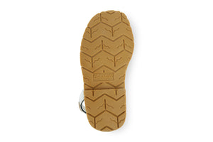 Castell Avarcas Kids Maritime Navy Stripes Leather Slingback Sandals