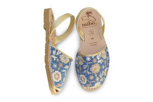 Mibo Avarcas Perry Jeans Menorcan Sandals