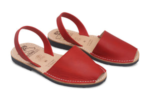 Mibo Red Avarca Sandals
