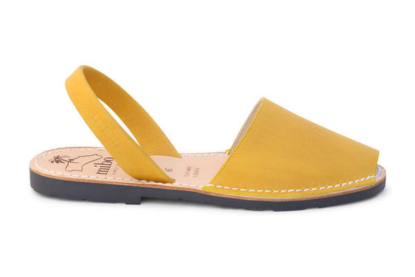 Mibo Avarcas Saffron Menorcan Sandals