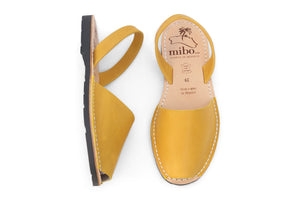 Mibo Avarcas Saffron Menorcan Sandals