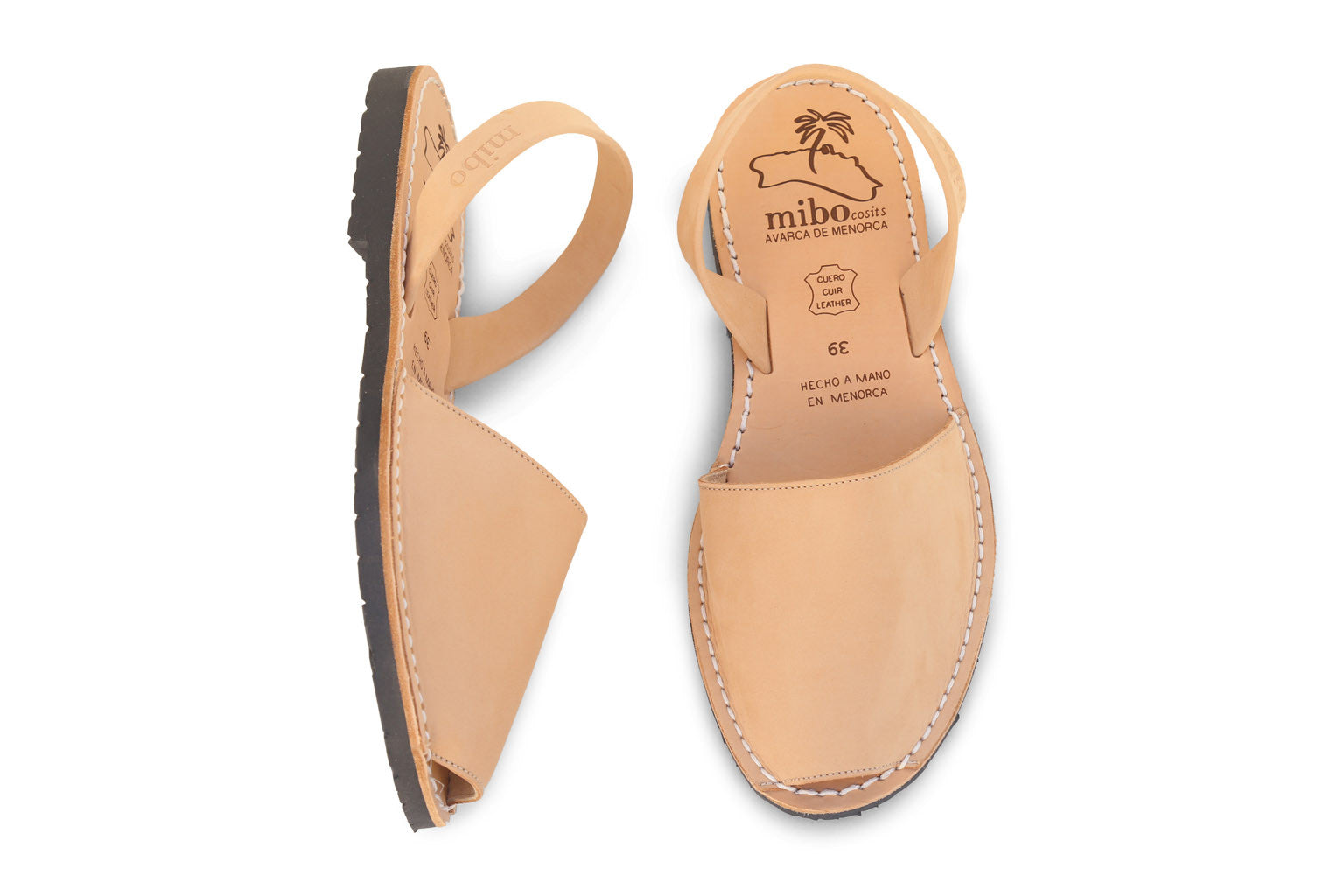 Mibo Avarcas Sand Menorcan Sandals