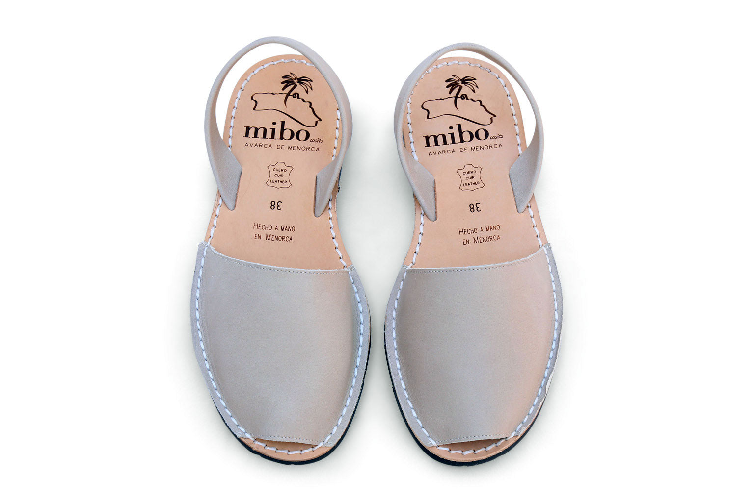 Mibo Avarcas Stone Menorcan Sandals