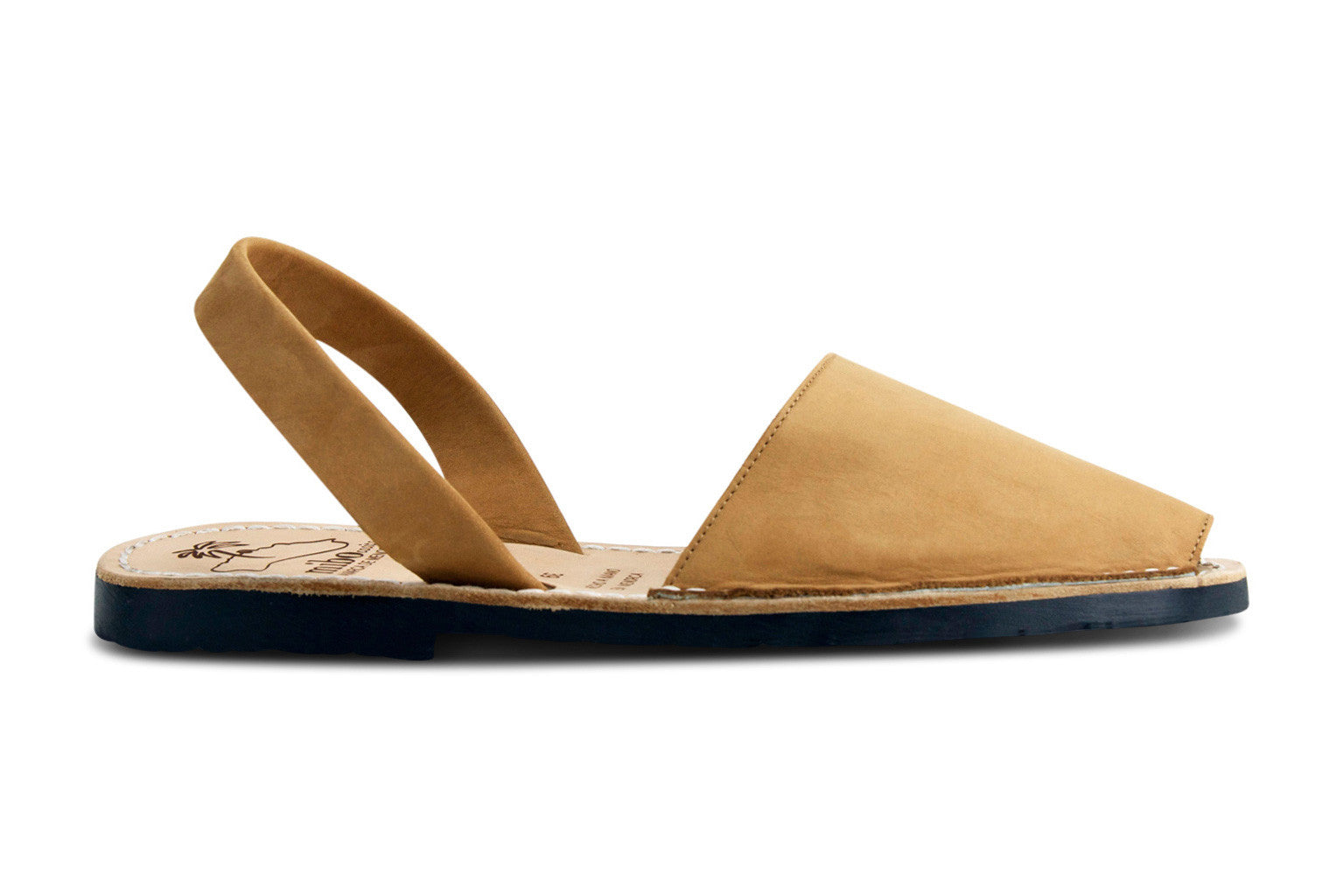 Mibo Avarcas Women s Classics Tan Leather Slingback Sandals THE