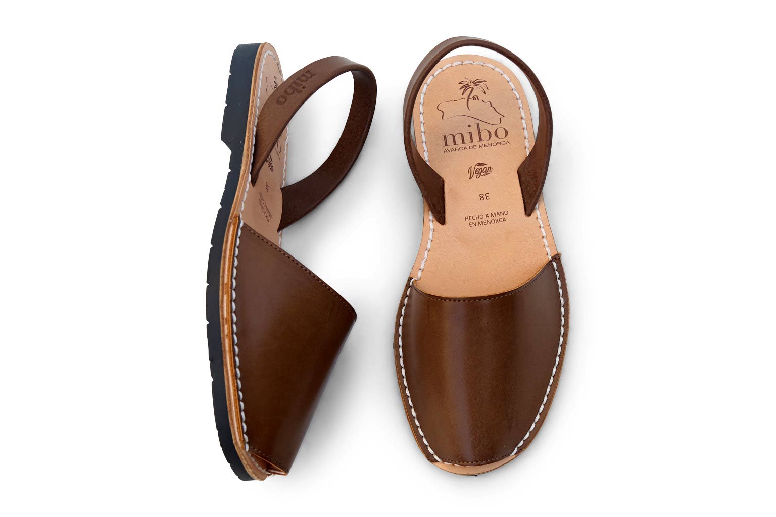 Mibo Brown Vegan Avarcas