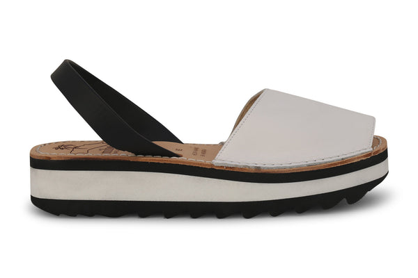 Mibo Sport Avarcas White Menorcan Sandals