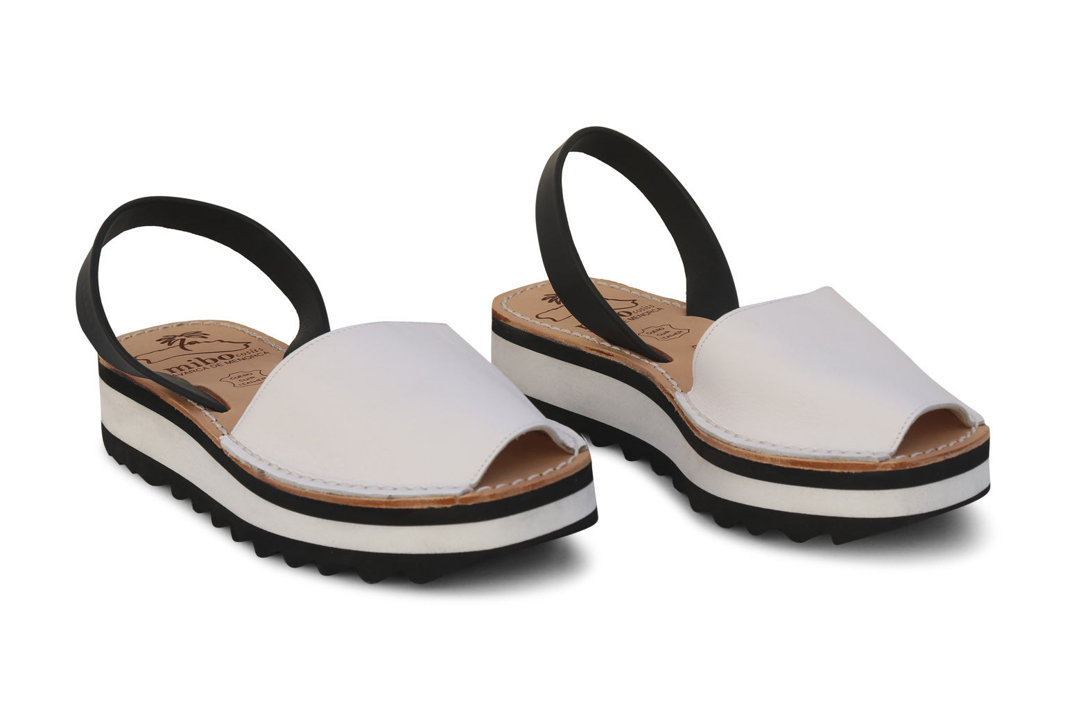 Mibo Sport Avarcas White Menorcan Sandals