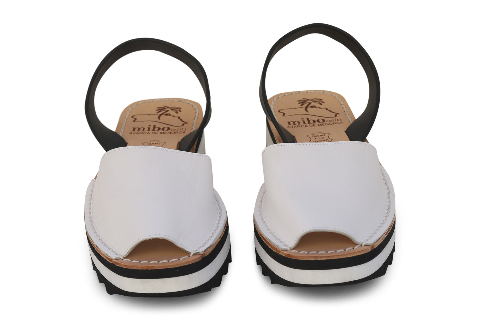 Mibo Sport Avarcas White Menorcan Sandals