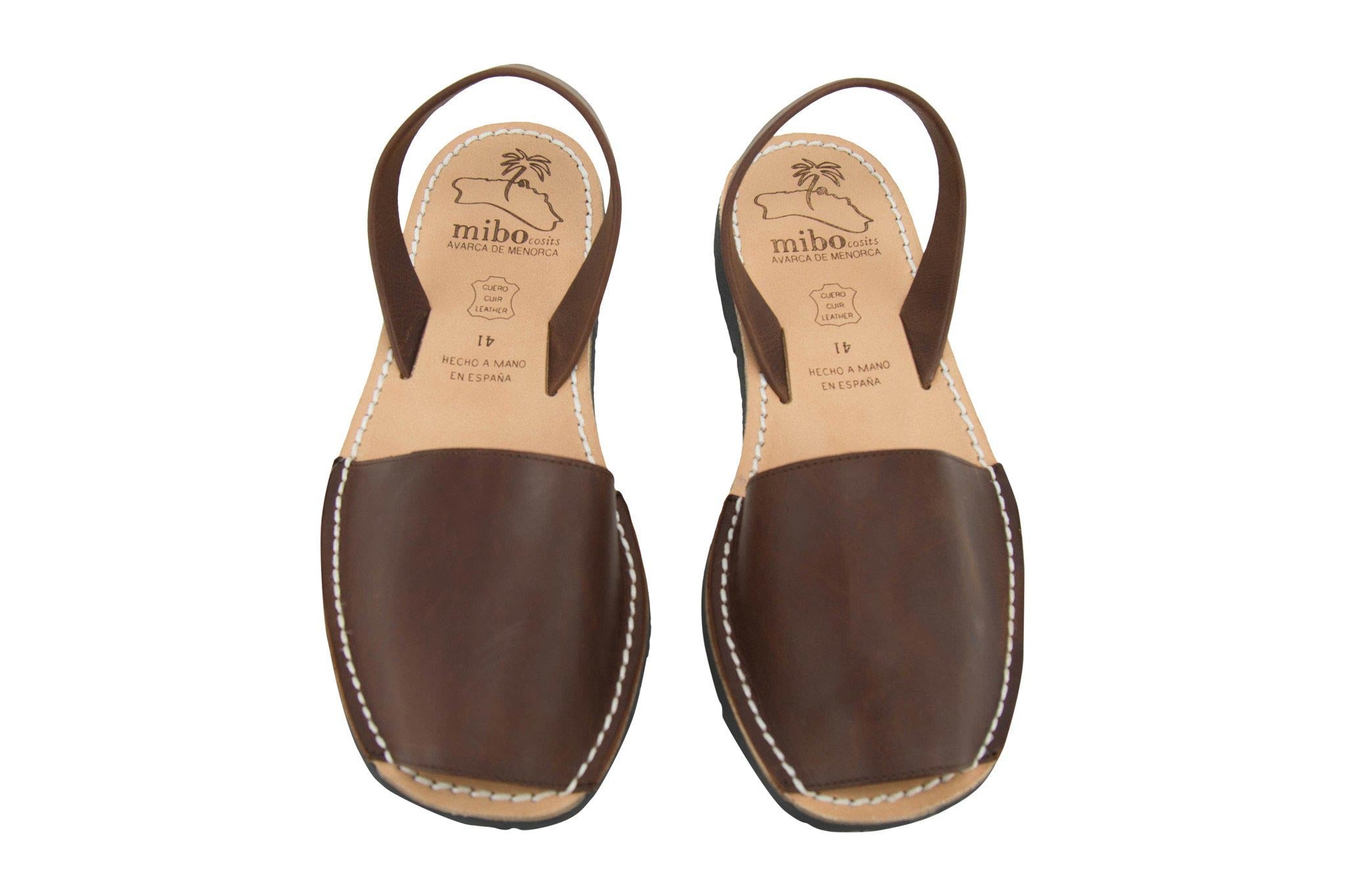 Avarca Dames sleehak sandalen lederen Avarca Dames sleehak sandalen lederen
