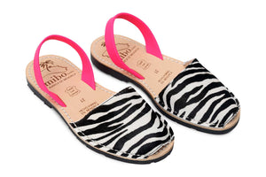 Mibo Zebra Pink Neon Avarcas